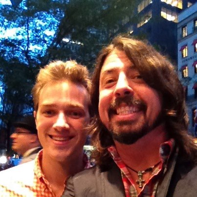 Me and Dave Grohl!!!